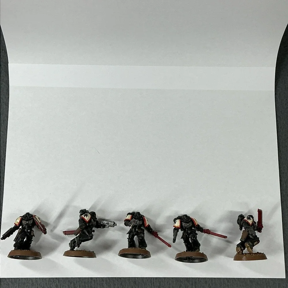 Warhammer 40k Assault Interccessors Space Marine‎ Black Templar Primaris Painted